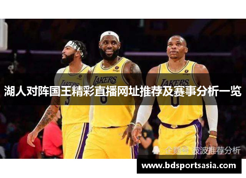 湖人对阵国王精彩直播网址推荐及赛事分析一览